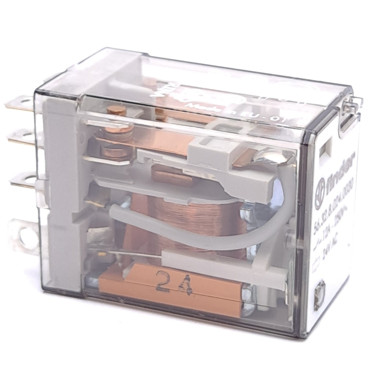 New – Open box Lot of 3 Finder 56.32.8.024.0030 Power Relay, 250VAC 12A, 2CO DPDT, 24VAC Coil