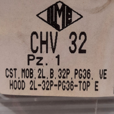 New ILME CHV 32 Rectangular Connector Hood, C-Type, Size 77.62, PG36 Cable Entry