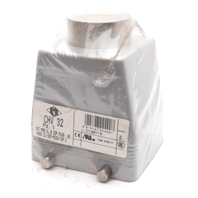New ILME CHV 32 Rectangular Connector Hood, C-Type, Size 77.62, PG36 Cable Entry