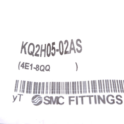 New – Open box Lot of 14 SMC KQ2H05-02AS One-Touch Fitting, Rc1/4 Port, ø3/16in Tube OD, Brass