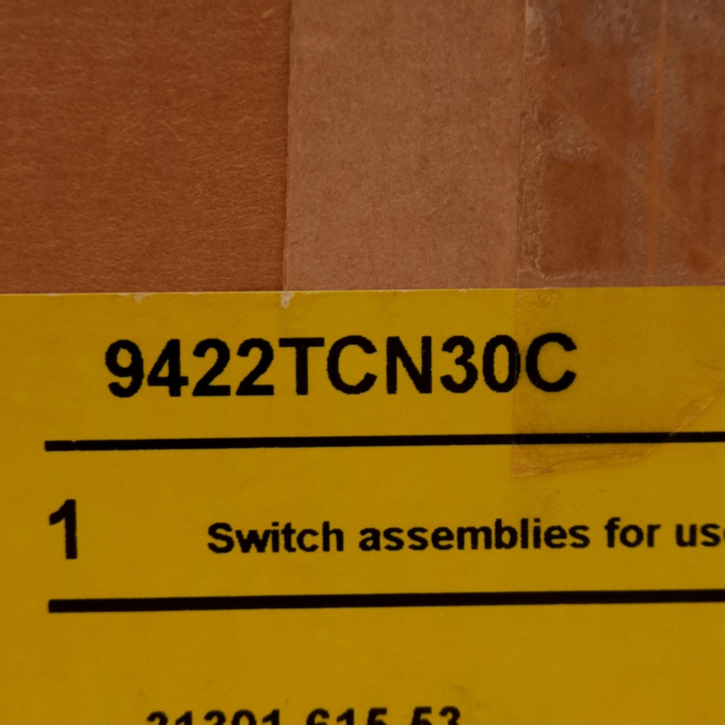 New Square D 9422TCN30C Disconnected Switch, 3-Pole, 600VAC/DC 30A, Flange Mount
