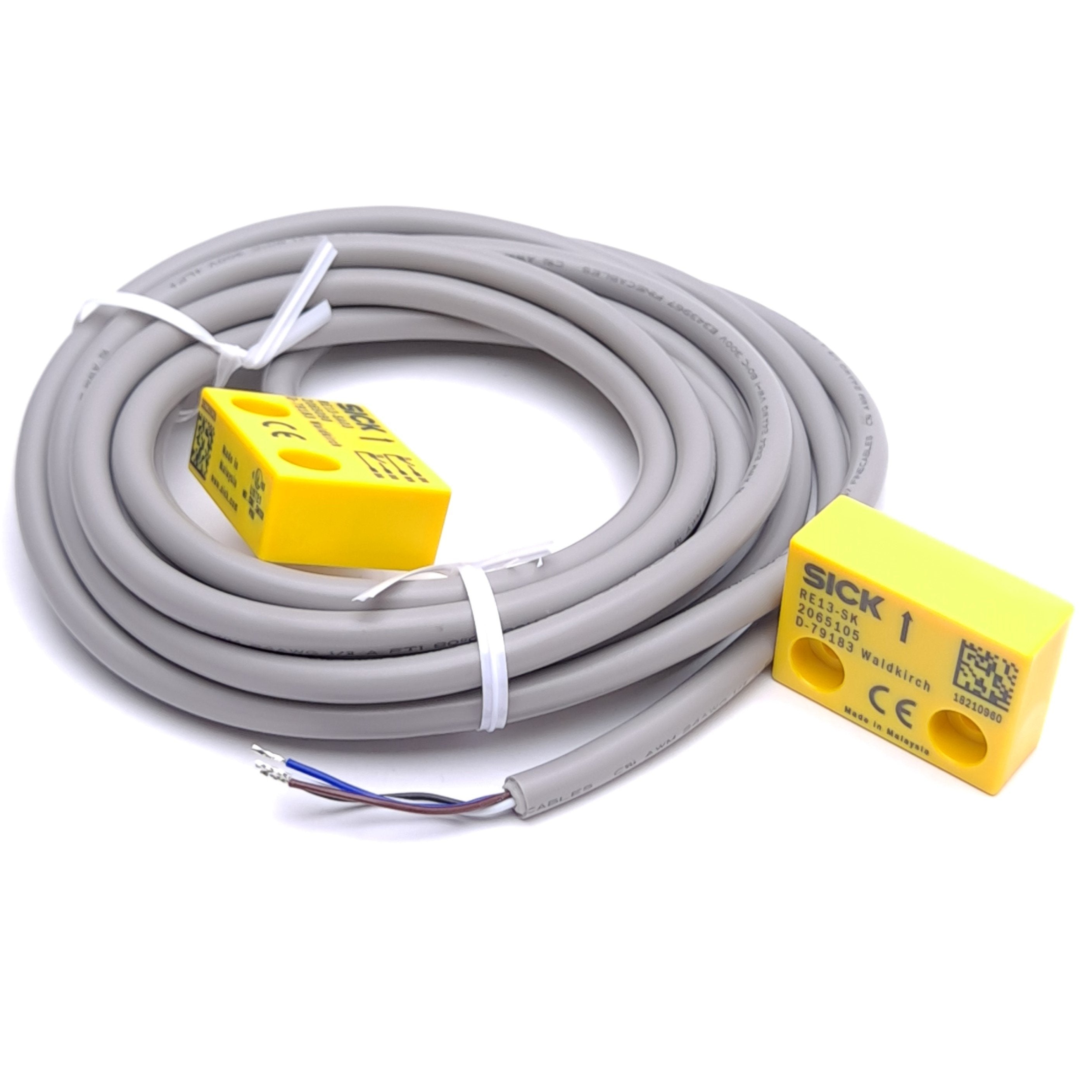 SICK RE13-SA03 Magnetic Safety Switch, 2x N.O., 7mm On, 20mm Off