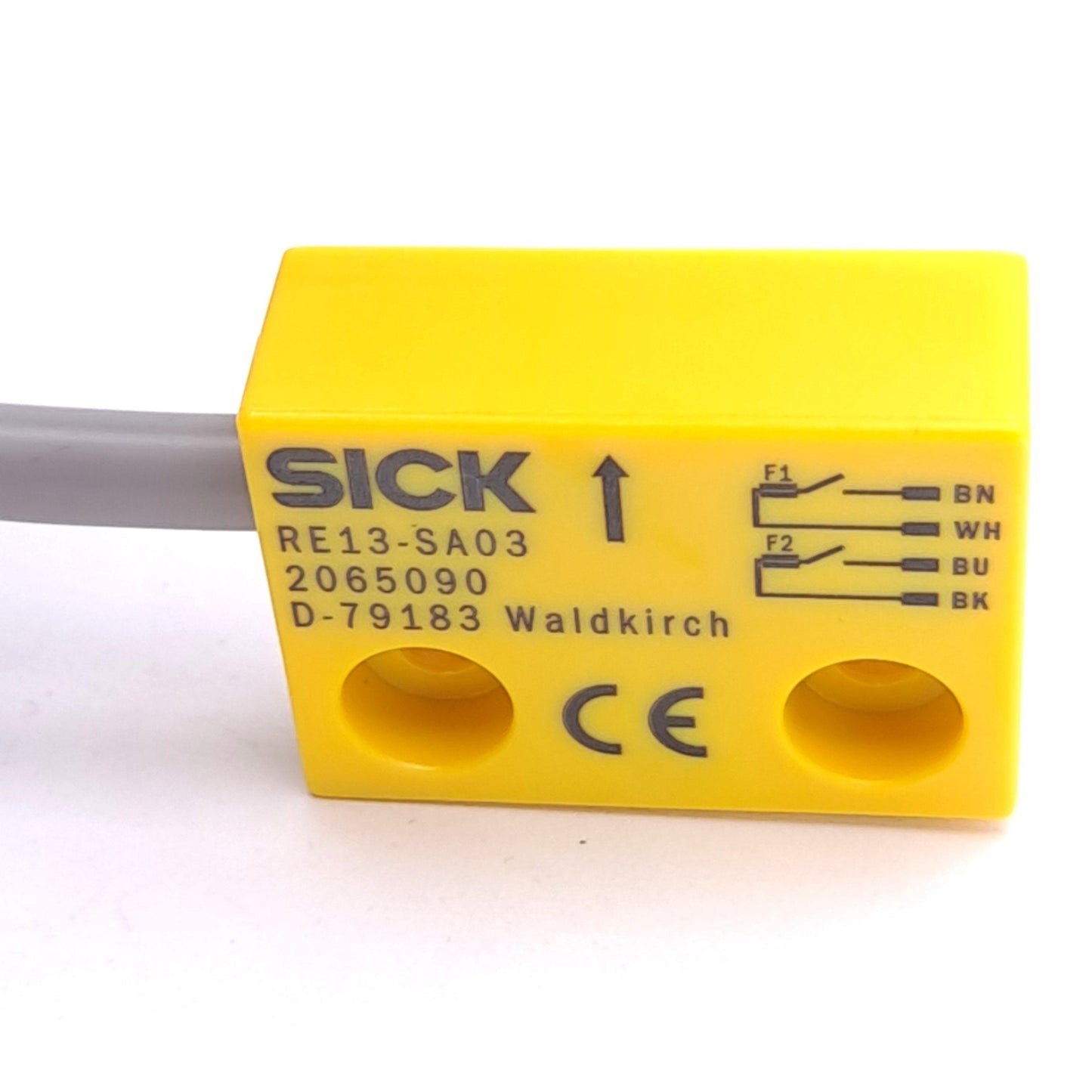 New SICK RE13-SA03 Magnetic Safety Switch, 2x N.O., 7mm On, 20mm Off, 24VDC Supply