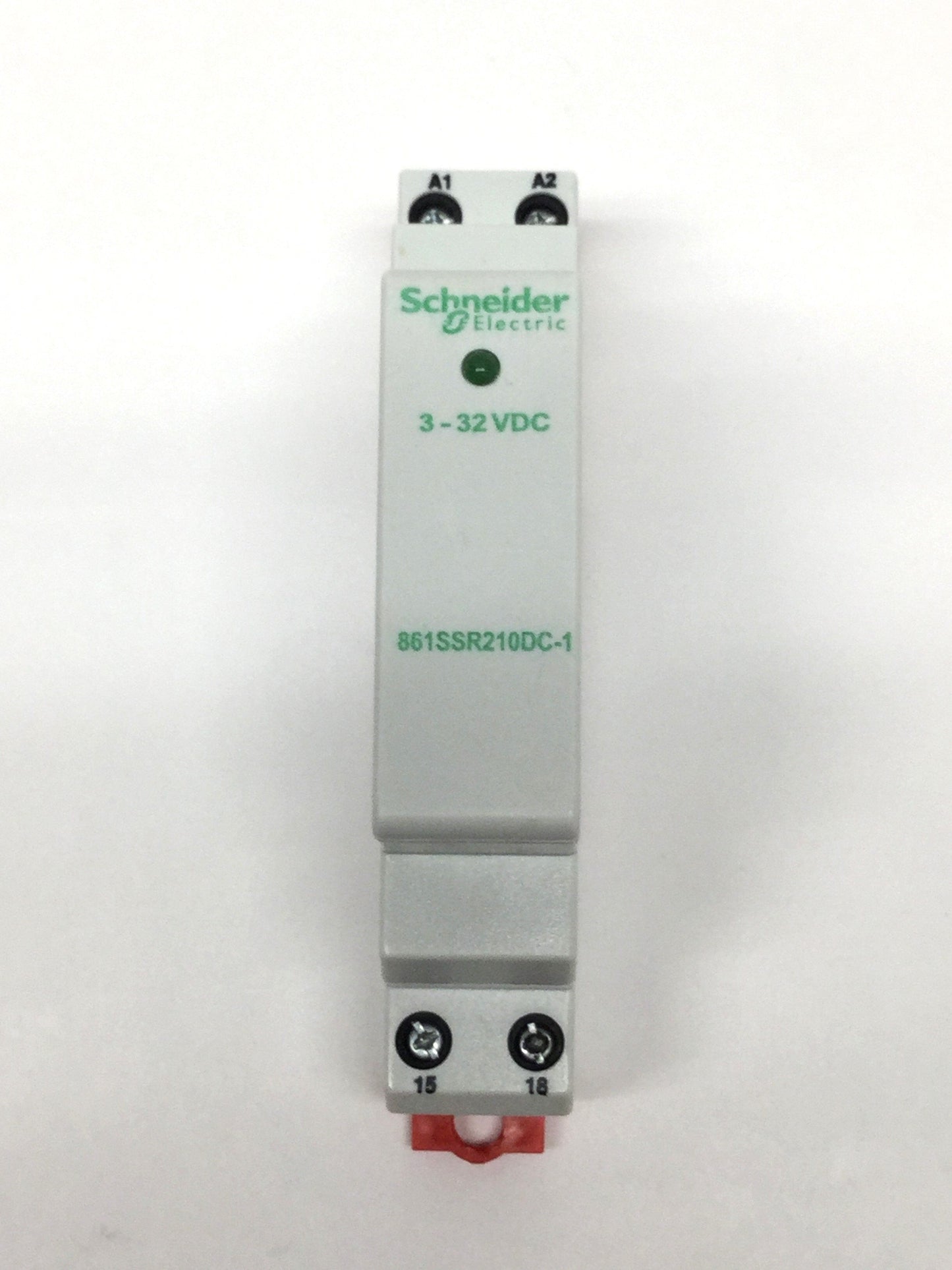 Used Schneider Magnecraft 861SSR210DC-1 Solid State Relay, 3-32VDC Input, 280VAC 10A