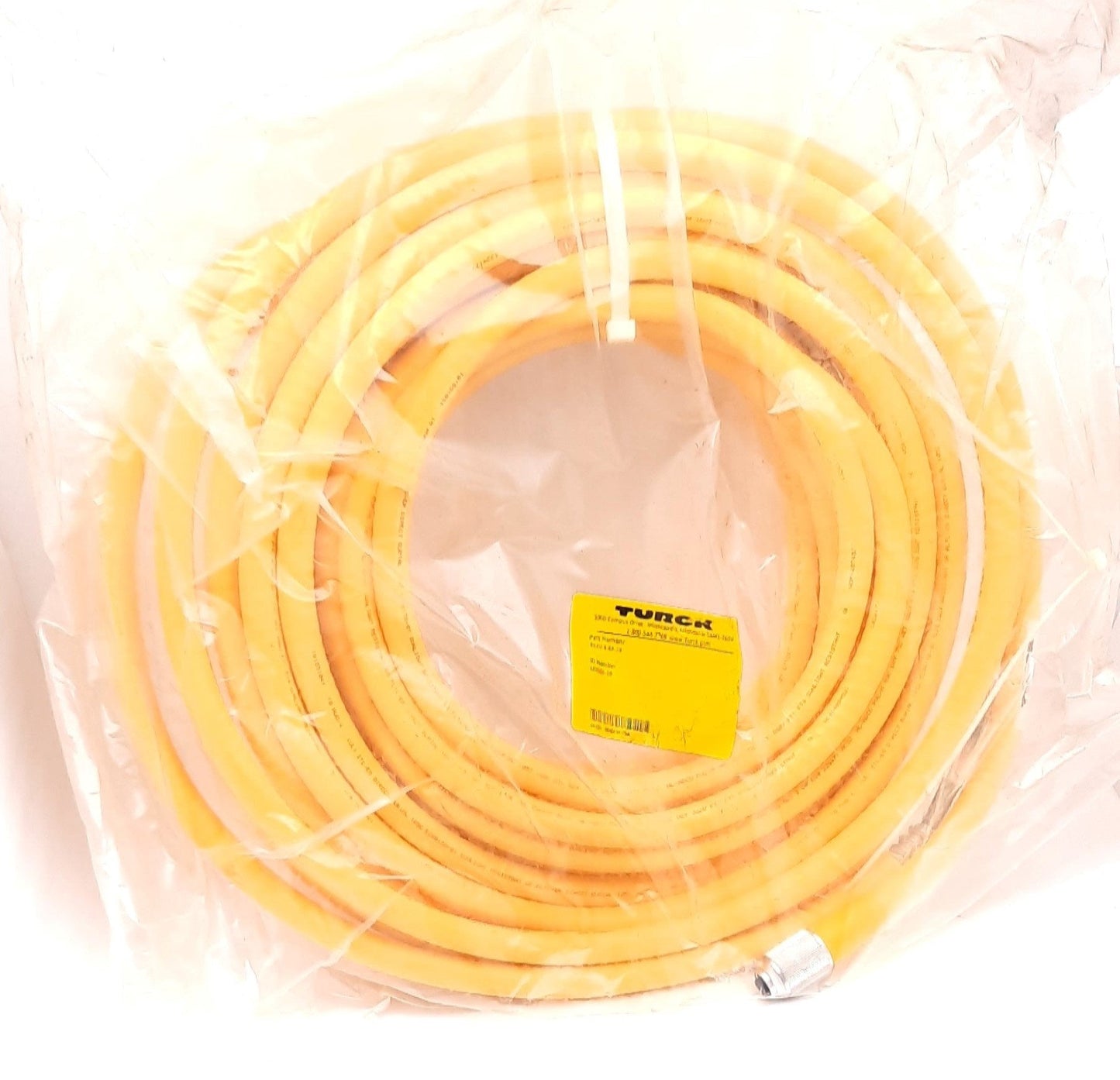 New Turck RKAV 4.4A-15 Cable Cordset 4-pin M12 Eurofast Female Connector 250VAC