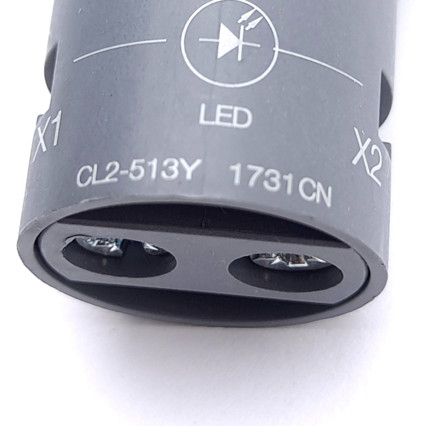 New – Open box Lot of 3 ABB CL2-513Y 1SFA619403R5133 LED Pilot Light, Yellow, 110-130VAC