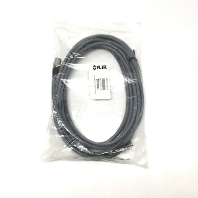 New Flir ACC-01-3010 Blackfly GPIO Camera Cable Hirose 6-Pin HR10 QD Female, 4.5m L