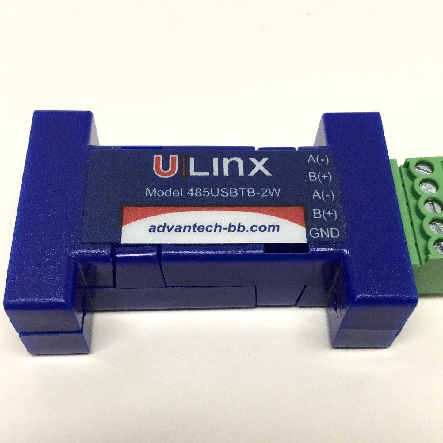 Used Advantech B&B 485USBTB-2W ULinx USB to RS-485 2-Wire Serial Adapter Converter