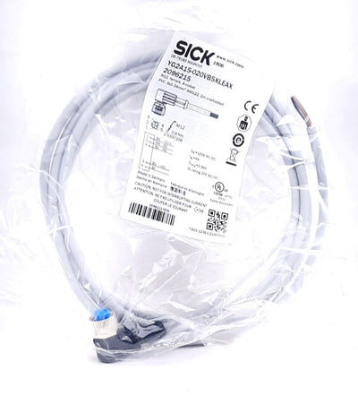 New Sick YG2A15-020VB5XLEAX Sensor Actuator Cable Angled M12 Female to Wire Leads