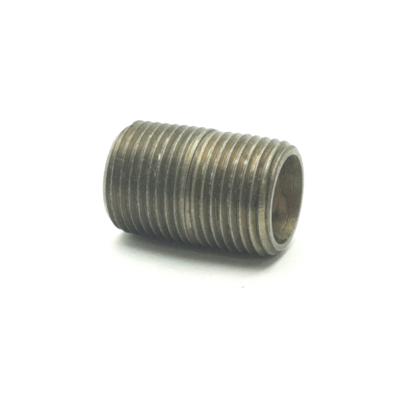 New – Open box Lot of 50 Midland Metal 28133 Yellow Brass Nipple 3/8" NPT Male, 1" Long