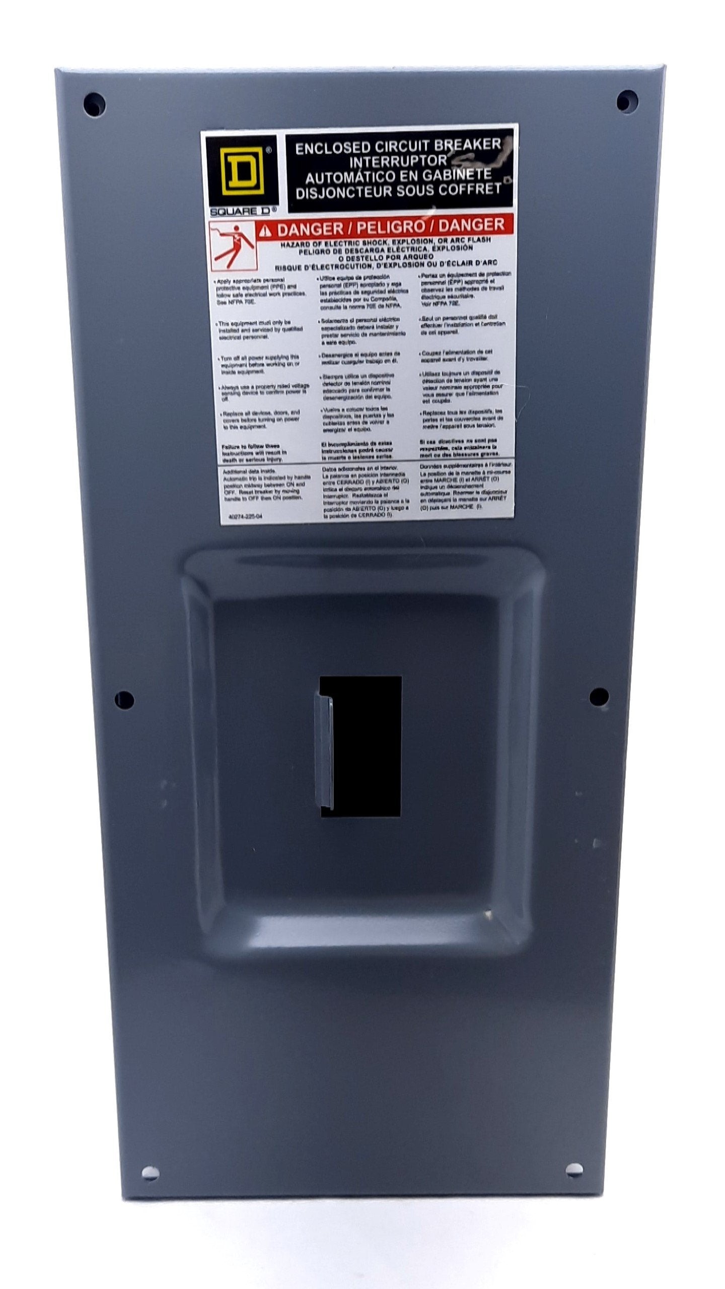 Square D Enclosed Circuit Breaker Square D SC2040M200C Load Center