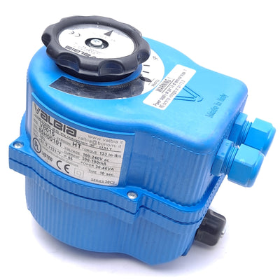 New – Open box Valbia VB015 HT Electric Valve Actuator, 100-240VAC, 300-190mA, 133 in-lbs