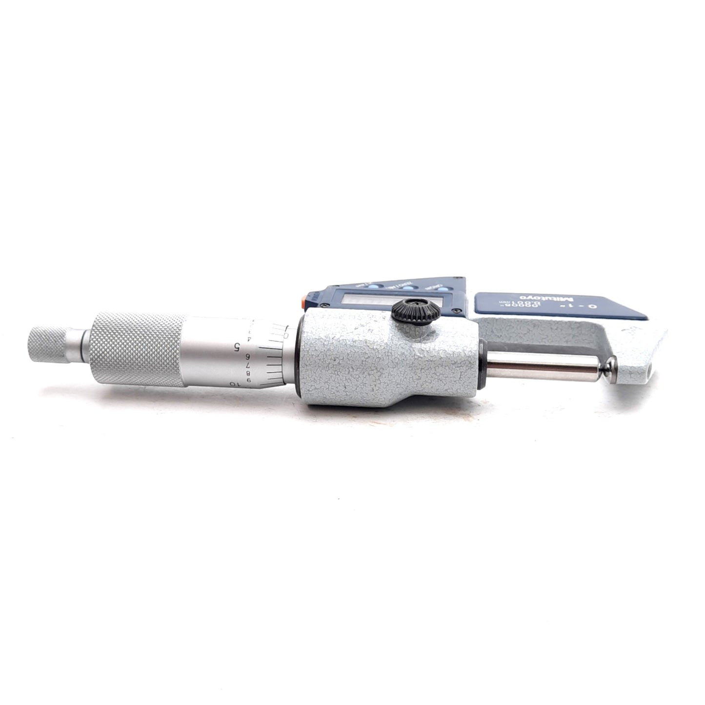Used Mitutoyo 395-741-30 Spherical Face Micrometer, 0-1in, 0.00005in Resolution