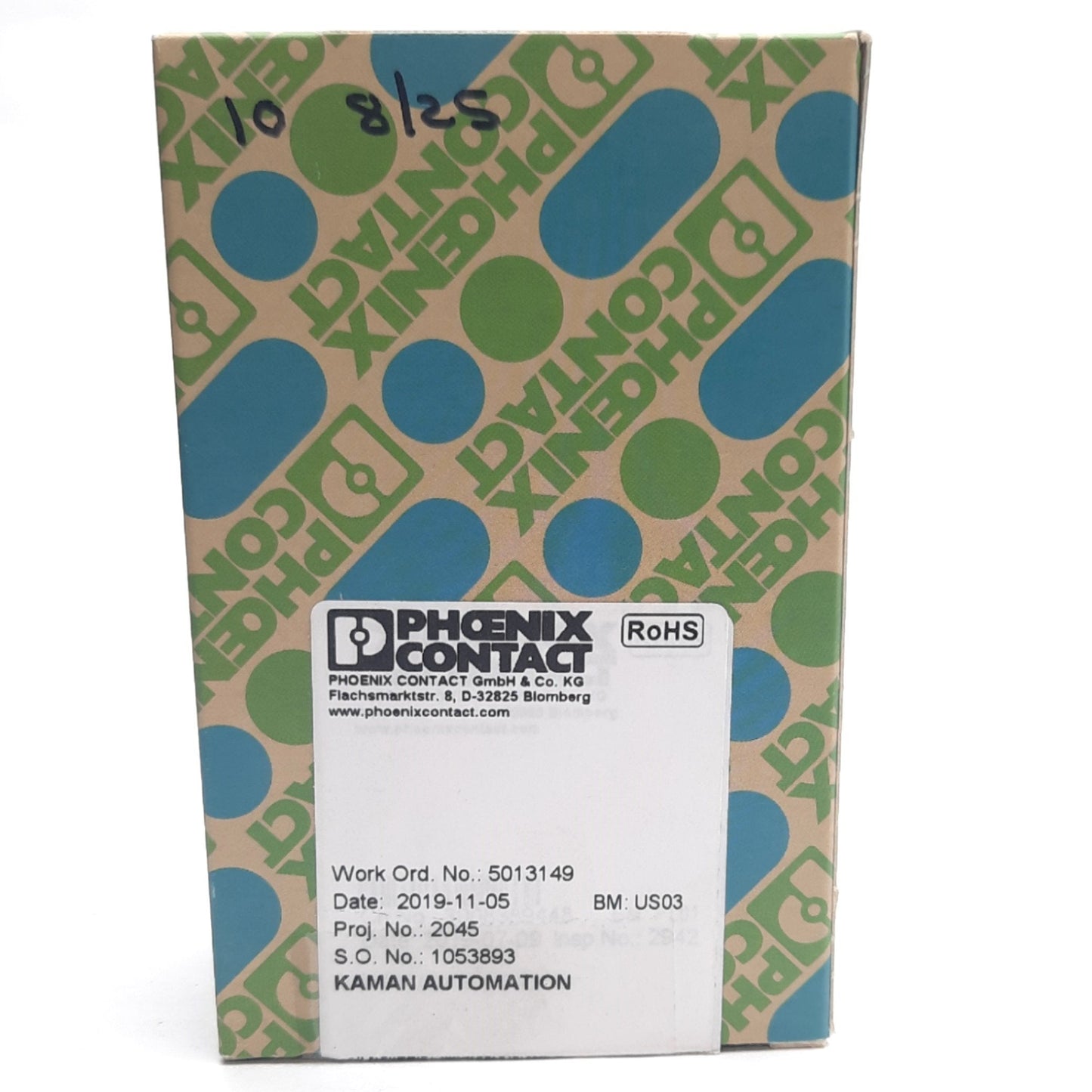 New – Open box Lot of 10 Phoenix Contact UC-TM 5 CUS Terminal Block Marker Sheets, Marking: "3"