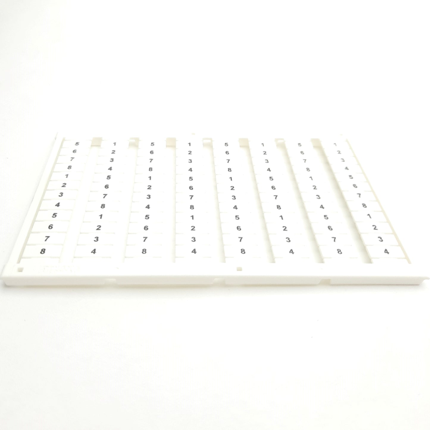 New – Open box Lot of 10 Phoenix Contact UC-TM 5 CUS Terminal Block Marker Sheets, Marking: "3"