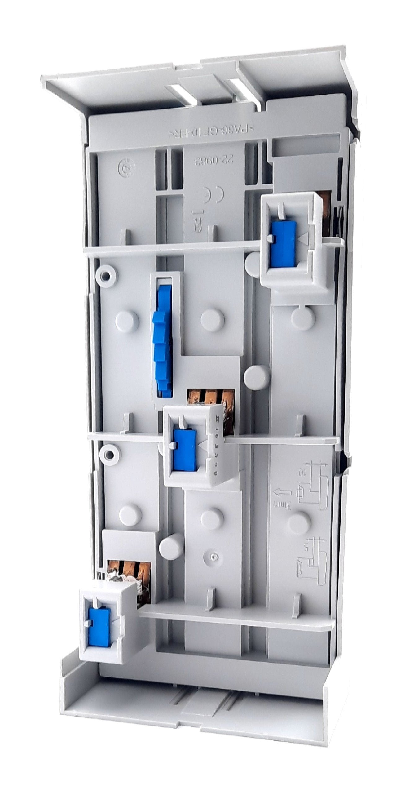 New Wohner 32577 Bus Bar Adapter 3 Pole 690VAC, 160A, 800VAC, 6kV, 50 / 60 Hz