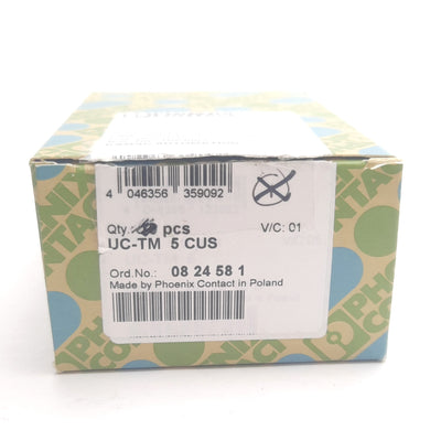 New – Open box Lot of 10 Phoenix Contact UC-TM 5 CUS Terminal Block Marker Sheets, Marking: "1"