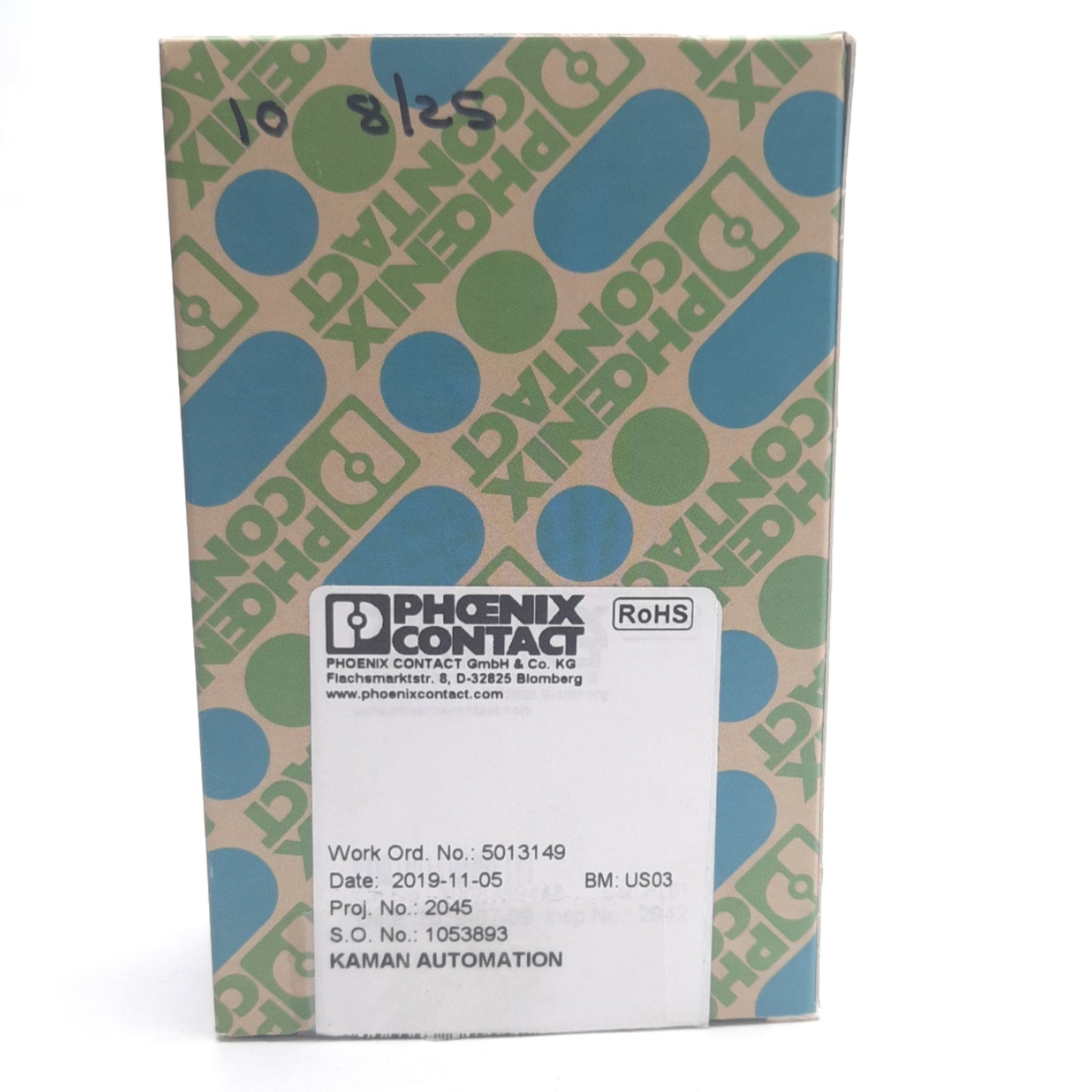 New – Open box Lot of 10 Phoenix Contact UC-TM 5 CUS Terminal Block Marker Sheets, Marking: "1"