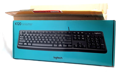 New Lot of 4 Logitech K120 920-002478 USB Keyboard Windows 8 Windows 10