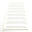 New – Open box Lot of 10 Phoenix Contact UC-TMF 8 CUS Terminal Block Sheets, Marking: "2.5A"