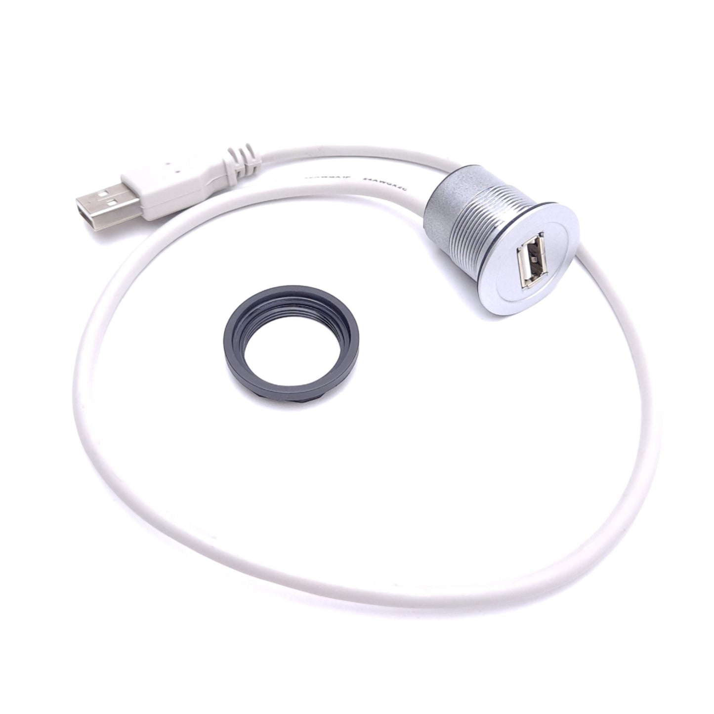 New Harting 09454521920 Har-Port Cable, USB 2.0 Type A Male to Female, 0.5m Length