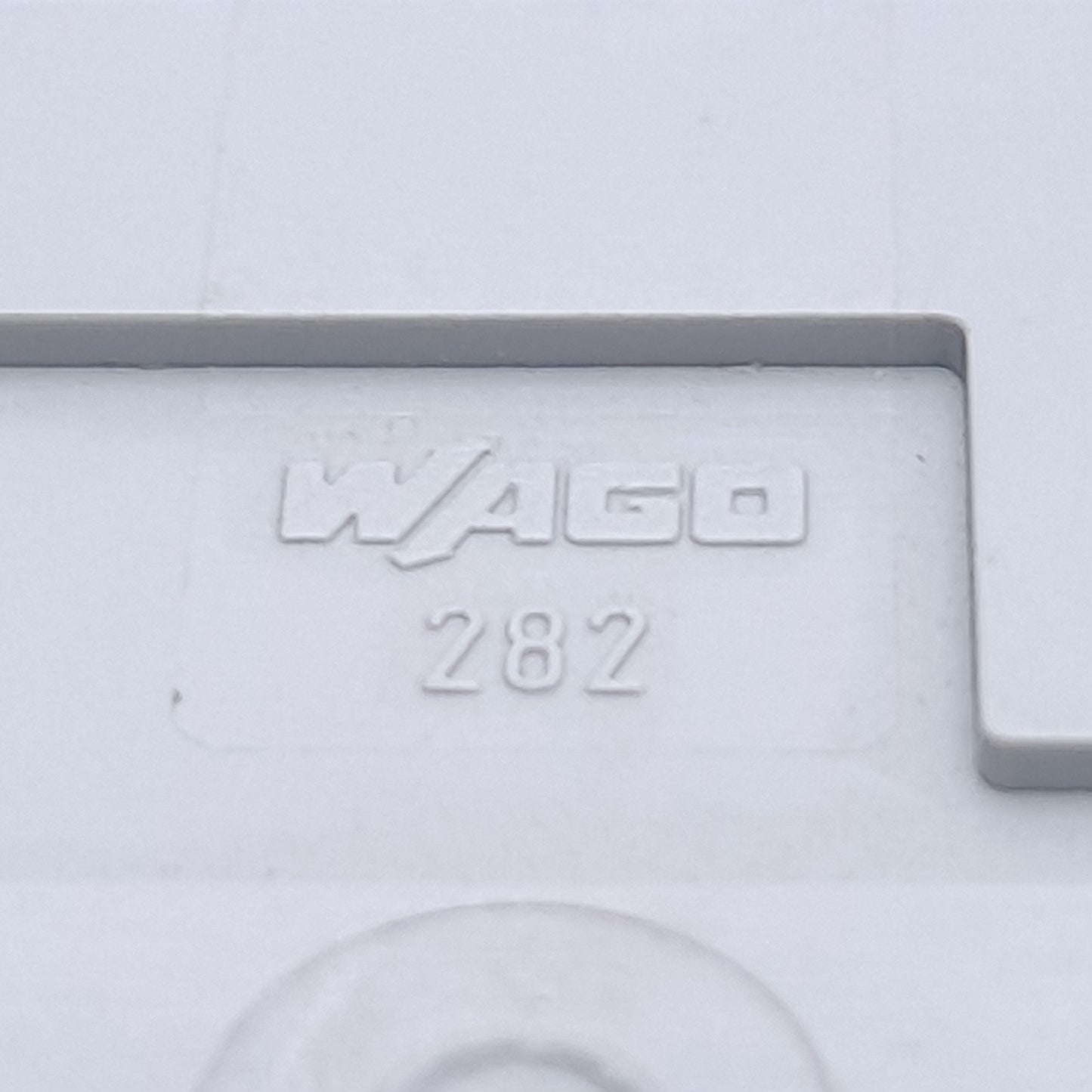 New – Open box Lot of 25 Wago 282-308 End & Intermediate Plate For Terminal Blocks, 2.5mm Thick