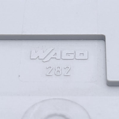 New – Open box Lot of 25 Wago 282-308 End & Intermediate Plate For Terminal Blocks, 2.5mm Thick