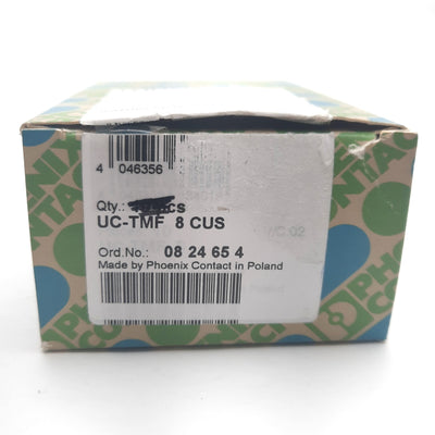 New – Open box Lot of 5 Phoenix Contact UC-TMF 8 CUS Terminal Block Sheets, Marking: ".5A"