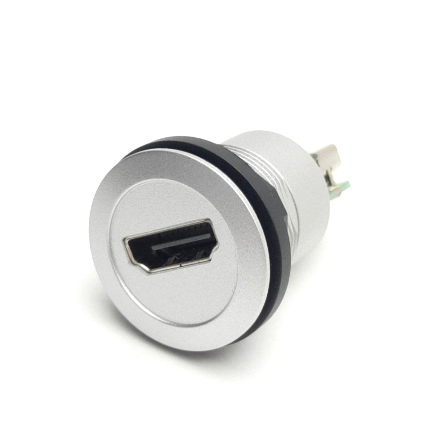 New Harting 19454521010 Har-Port HDMI WDF Silber, HDMI Feed Through Receptacle, Male