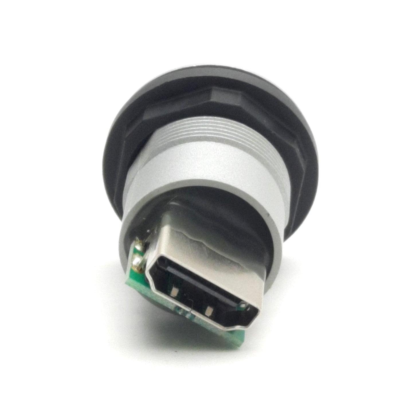 New Harting 19454521010 Har-Port HDMI WDF Silber, HDMI Feed Through Receptacle, Male