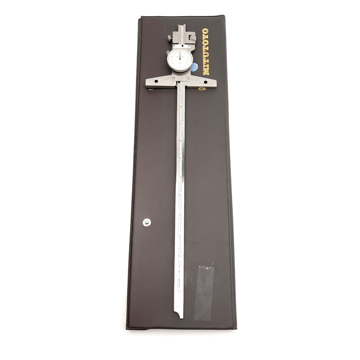 Used Mitutoyo 527-313-50 Dial Depth Gage, 0-12in Range, 0.001in Graduation, ±0.0015in