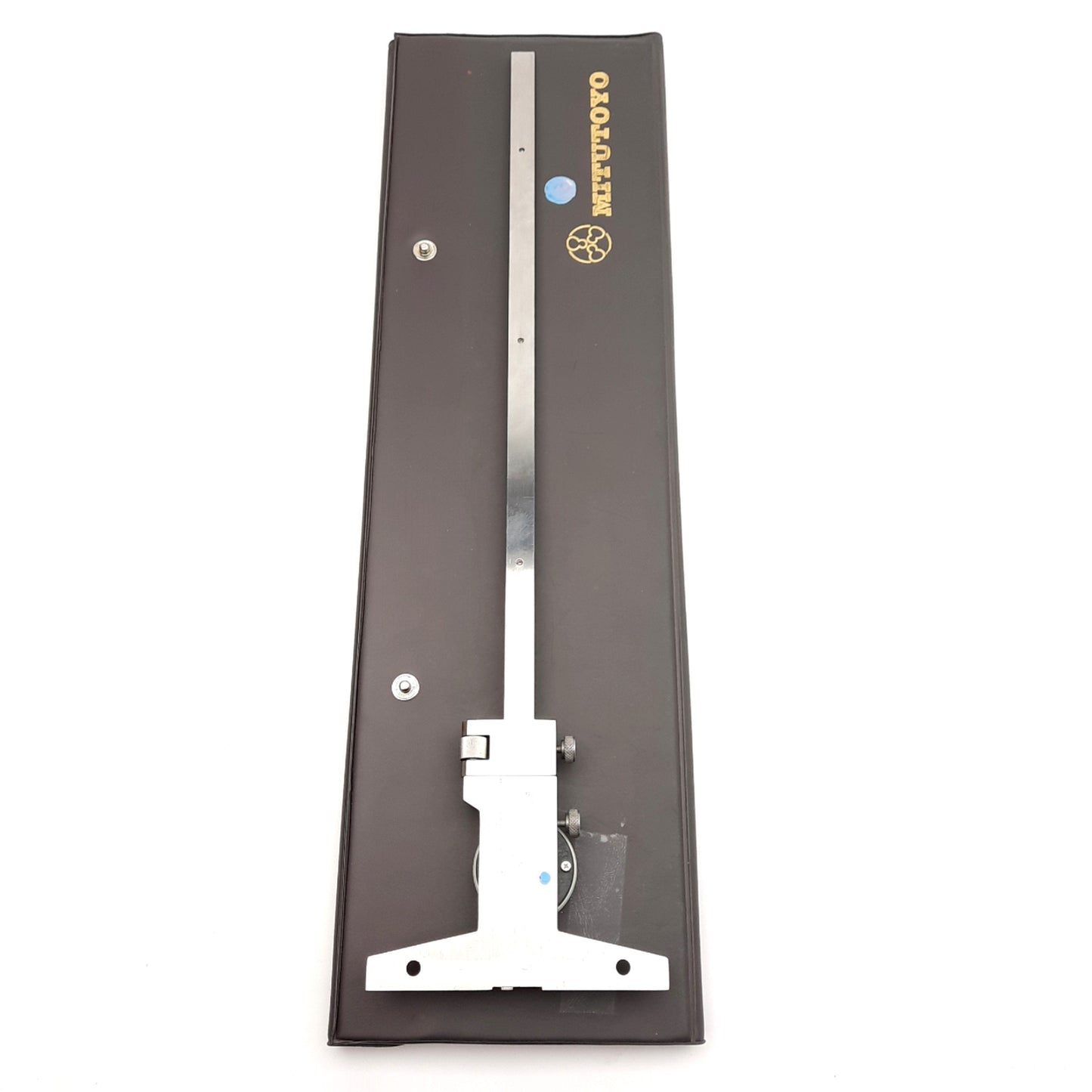 Used Mitutoyo 527-313-50 Dial Depth Gage, 0-12in Range, 0.001in Graduation, ±0.0015in