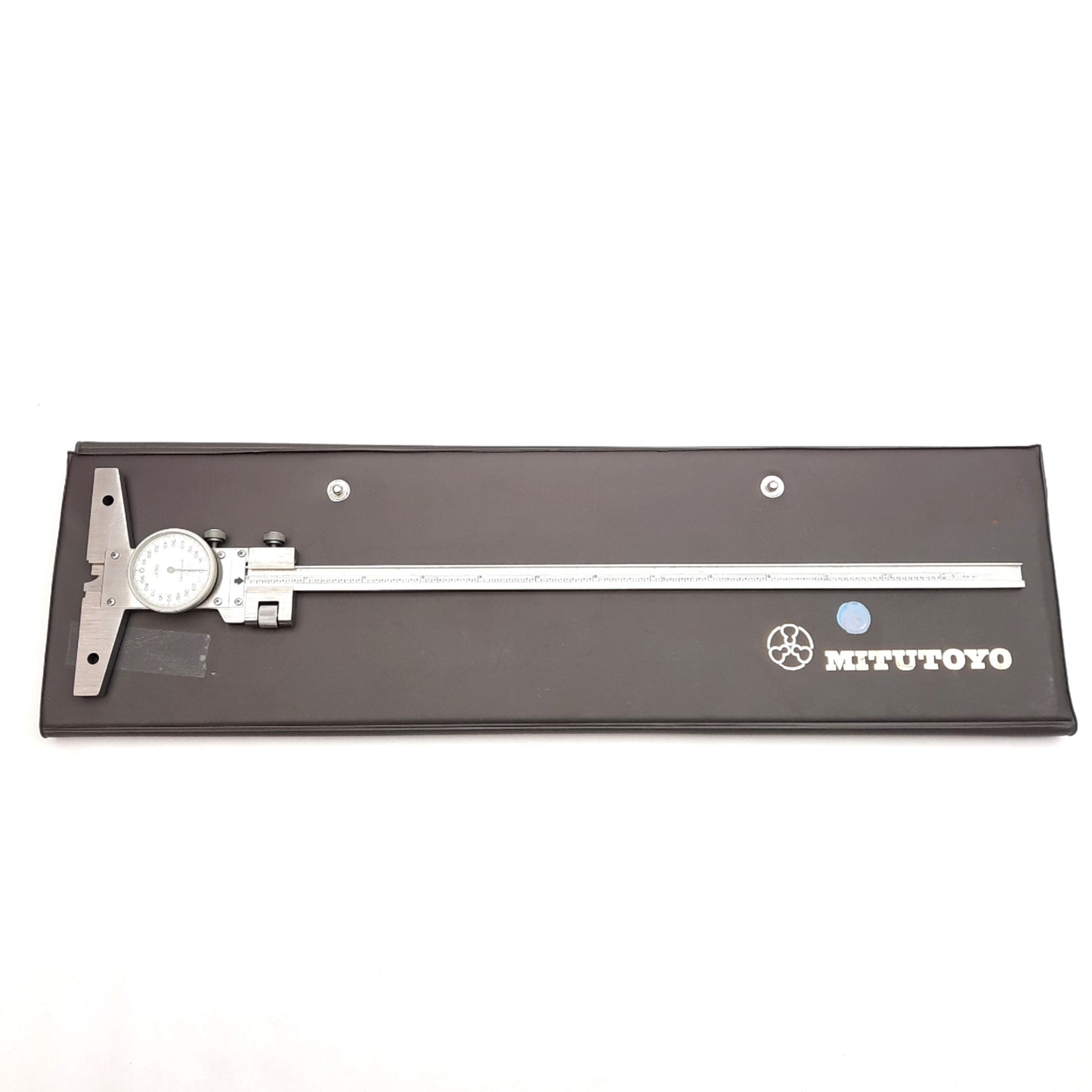 Used Mitutoyo 527-313-50 Dial Depth Gage, 0-12in Range, 0.001in Graduation, ±0.0015in
