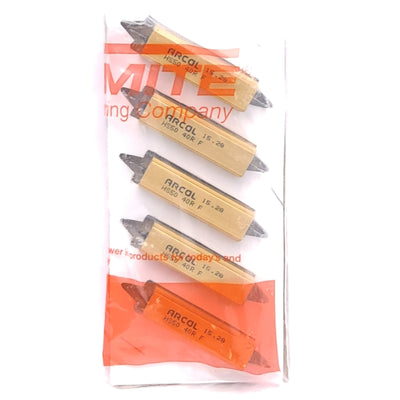 New Lot of 5 Ohmite HS50 40R F ARCOL Power Resistor, 40Ω, 50W, Aluminum Housing