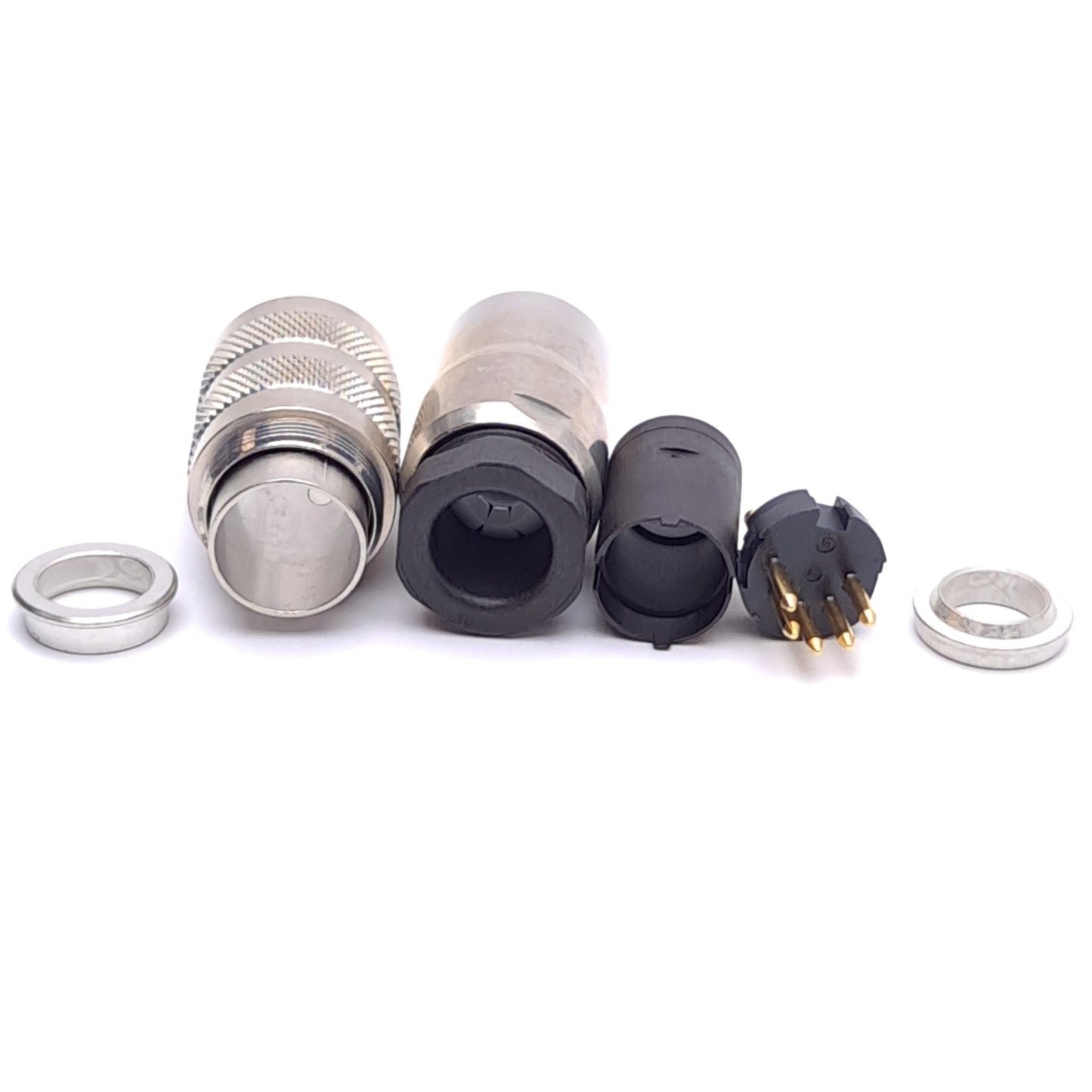 New Turck BSS 5-0 U2-19350 Field Wireable Connector, M16 5-Pin Male, Solder Contact