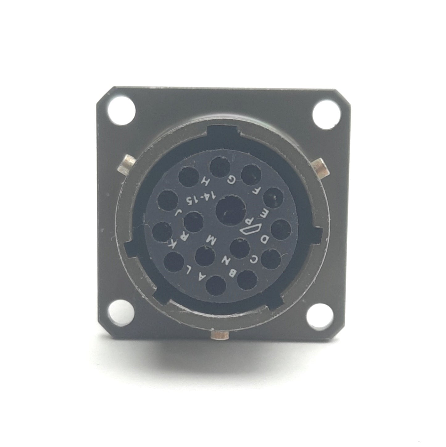 New – Open box Amphenol MS3120F14-15SY Circular MIL Spec Connector 15 Pin, 600V, Female