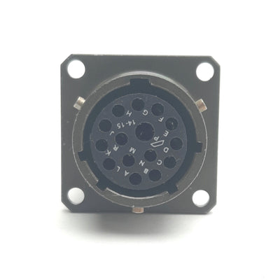 New – Open box Amphenol MS3120F14-15SY Circular MIL Spec Connector 15 Pin, 600V, Female