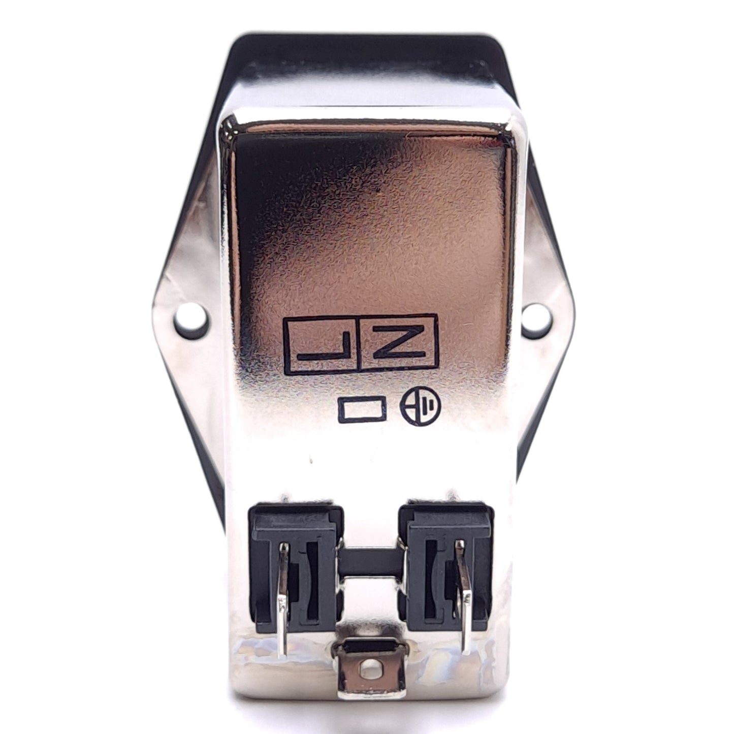 New – Open box Qualtek 880-06/003 Power Entry Module Dual Fuse Holder EMI Filter, 115/250VAC 6A