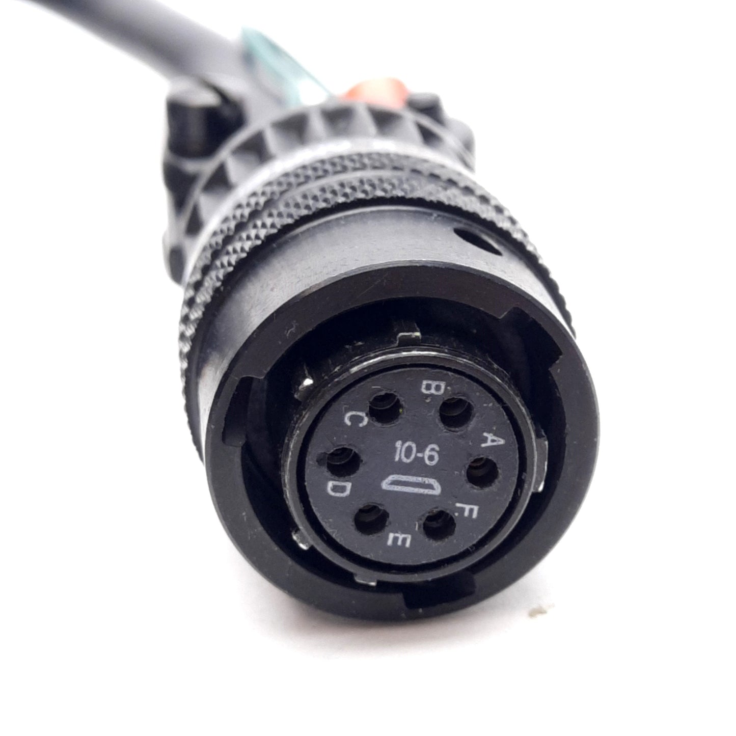 Used Mountz 065138H RTSX to TorqueMate Plus or TorqueLab Cable, 6-Pin Bendix, 3.5ft