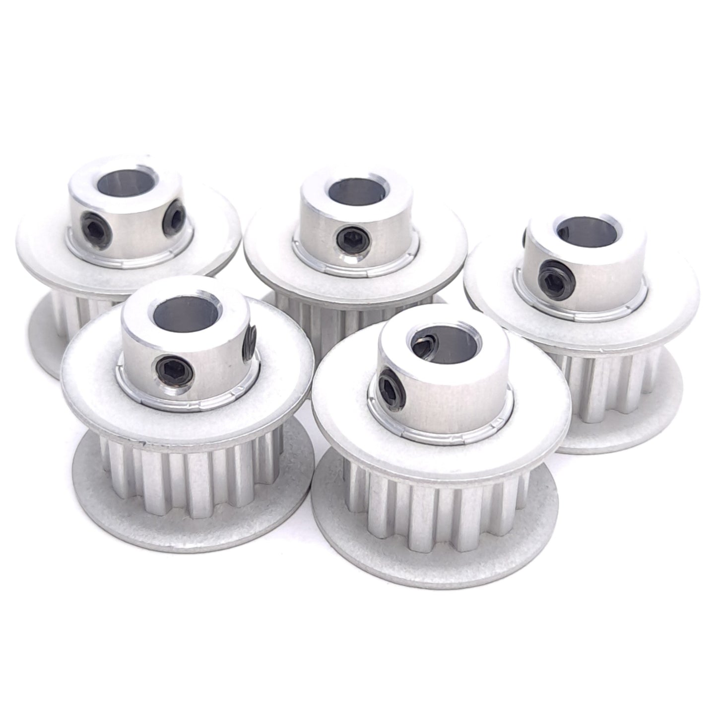 New – Open box Lot of 5 SDP/SI A 6A 3-12DF03708 Timing Belt Pulley, 1/5in Pitch, ø1/4in Bore