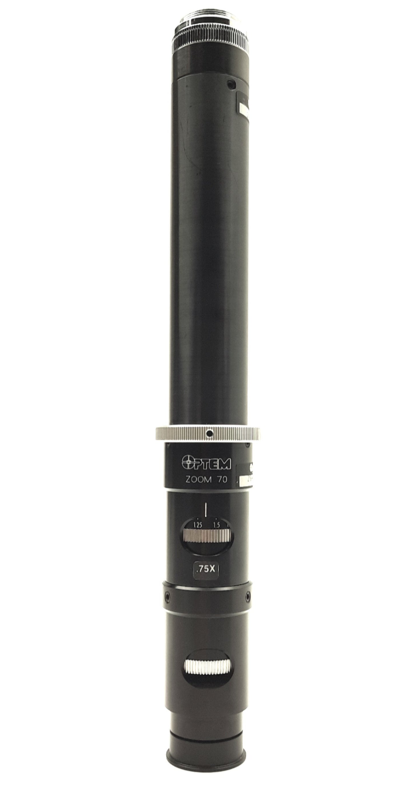 Used Optem 29-96-91 & 29-90-72 Zoom 70 Camera Lens, .75X Zoom, 1X TV Tube, C-Mount