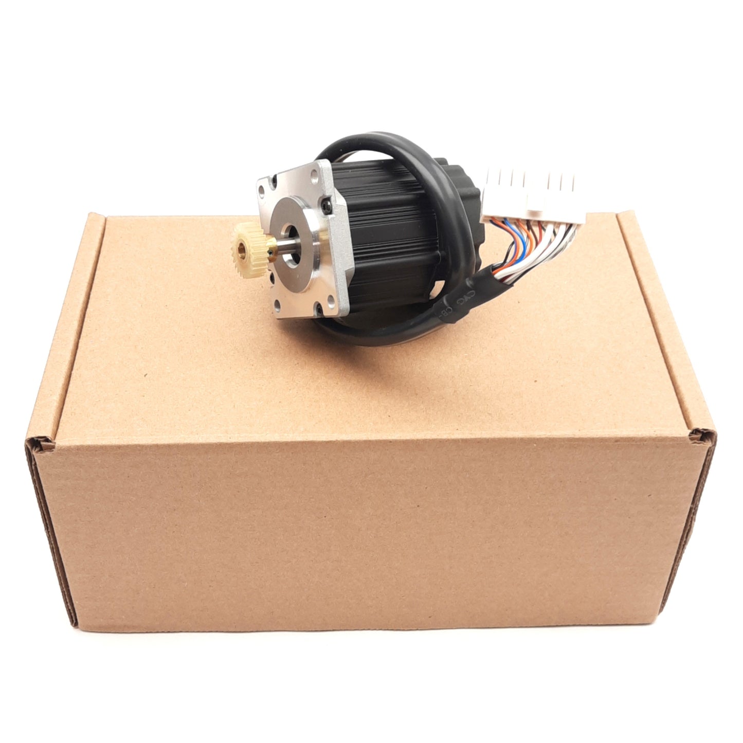 New Teknic M-2311P-QN-04K Servo Motor, 6.6V/krpm 7.7A, 6000rpm, 59.6oz-in, NEMA 23
