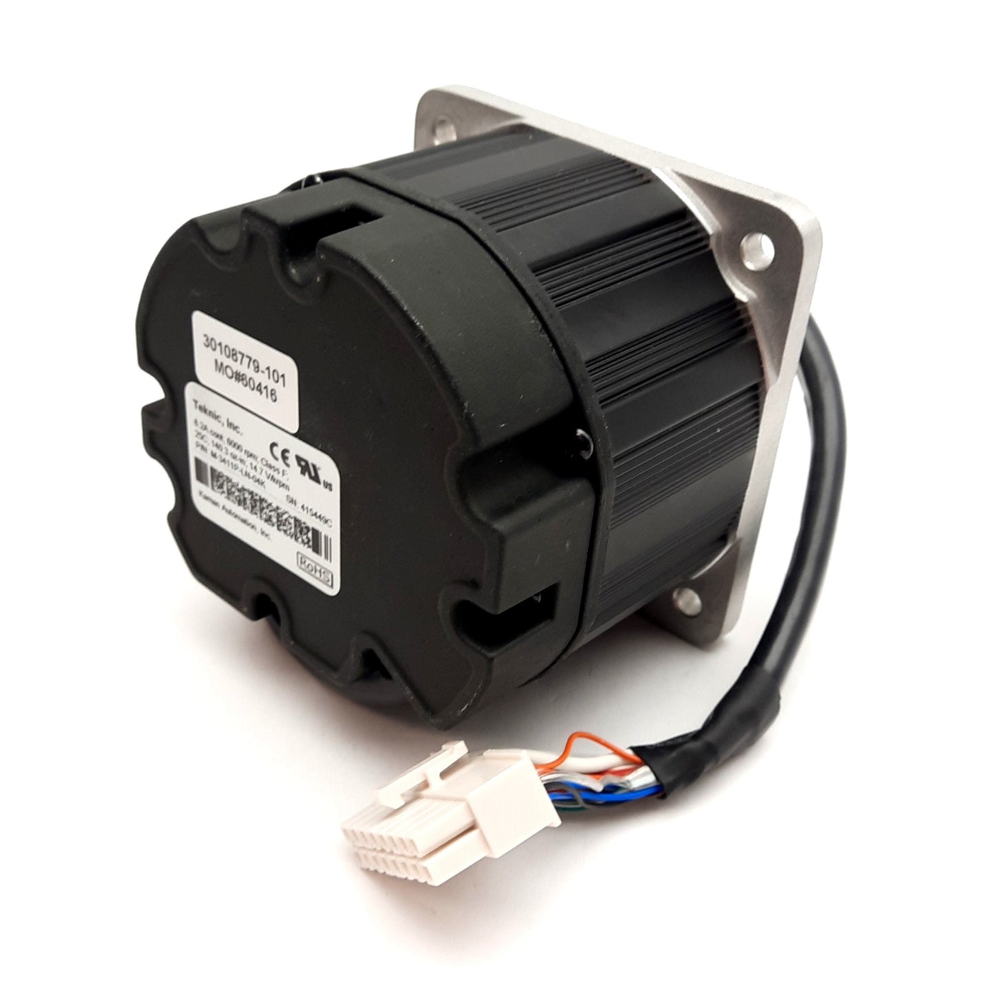 New Teknic M-3411P-LN-04K Servo Motor 14.7V/krpm 8.2A, 6000rpm, 140.3oz-in, NEMA 34