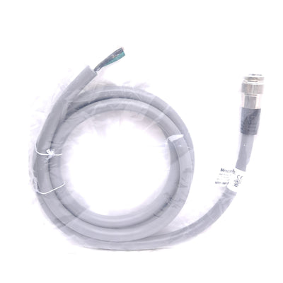 New Mencom MINH-3MP-2M Cordset, 3-Pin 7/8-16UN2 Male to Flying Leads, 600V 18A, 2m
