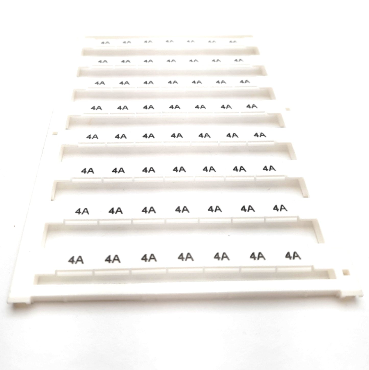 New – Open box Lot of 10 Phoenix Contact UC-TMF 8 CUS Terminal Block Sheets, Marking: "4A"