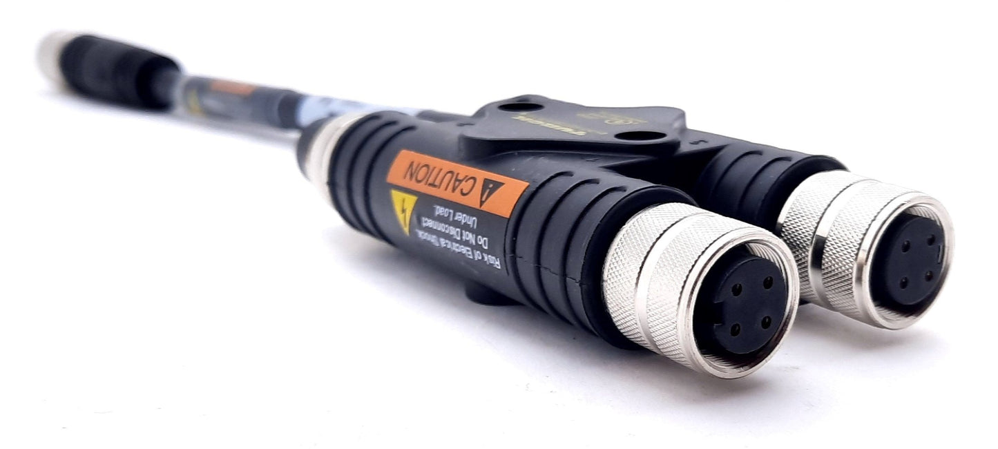 New Turck BH-BKM/BSM/2BKM 44-193-0.2 Big H Splitter Cable 3 Branch M16 600V 15A