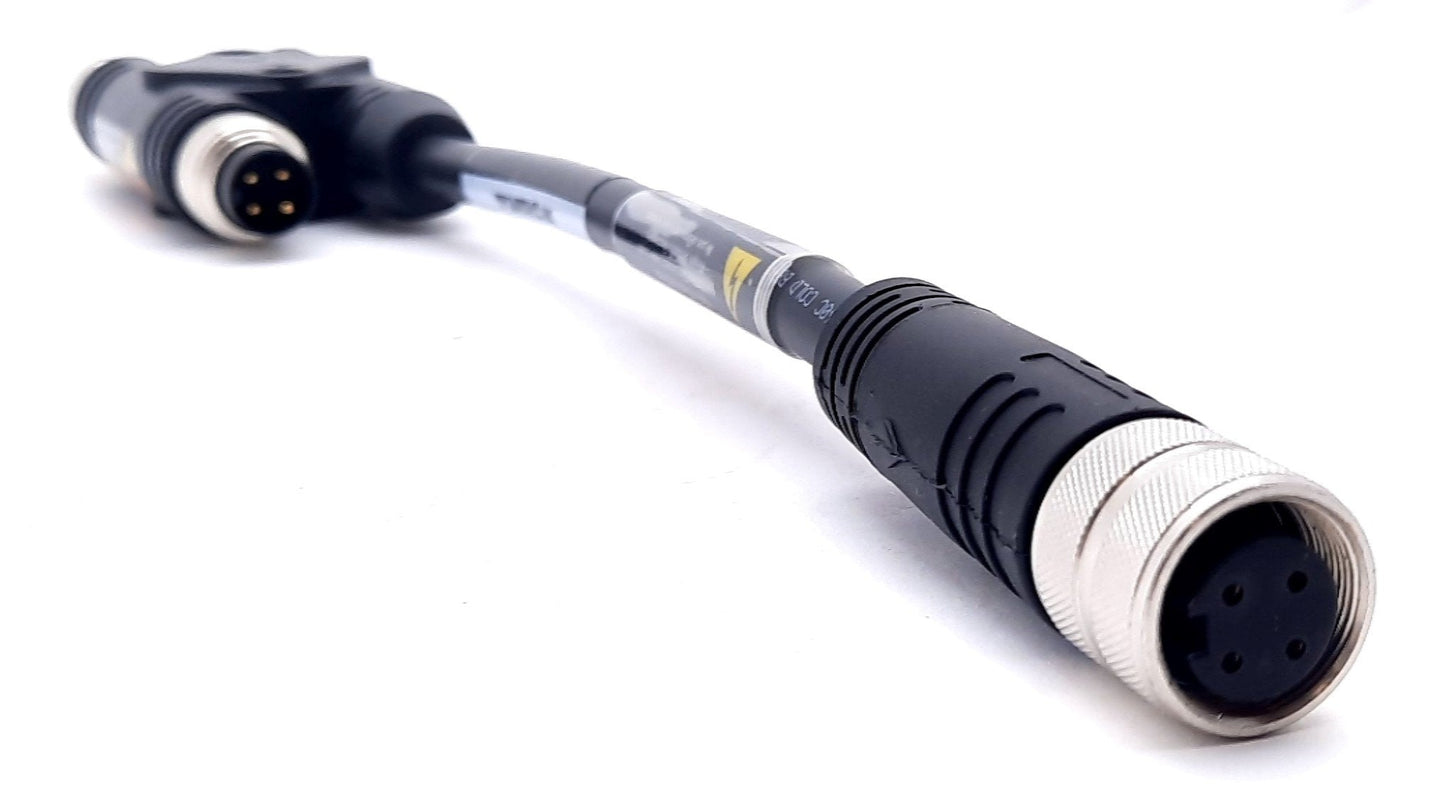 New Turck BH-BKM/BSM/2BKM 44-193-0.2 Big H Splitter Cable 3 Branch M16 600V 15A