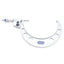 Used Mitutoyo 293-753-30 Digital Outside Micrometer, 6-7in Range, 0.0001in Resolution