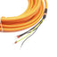 New 406234 Servo Power Cable M23 8-Pin Round Female to x6-Flying Leads, 10m Length
