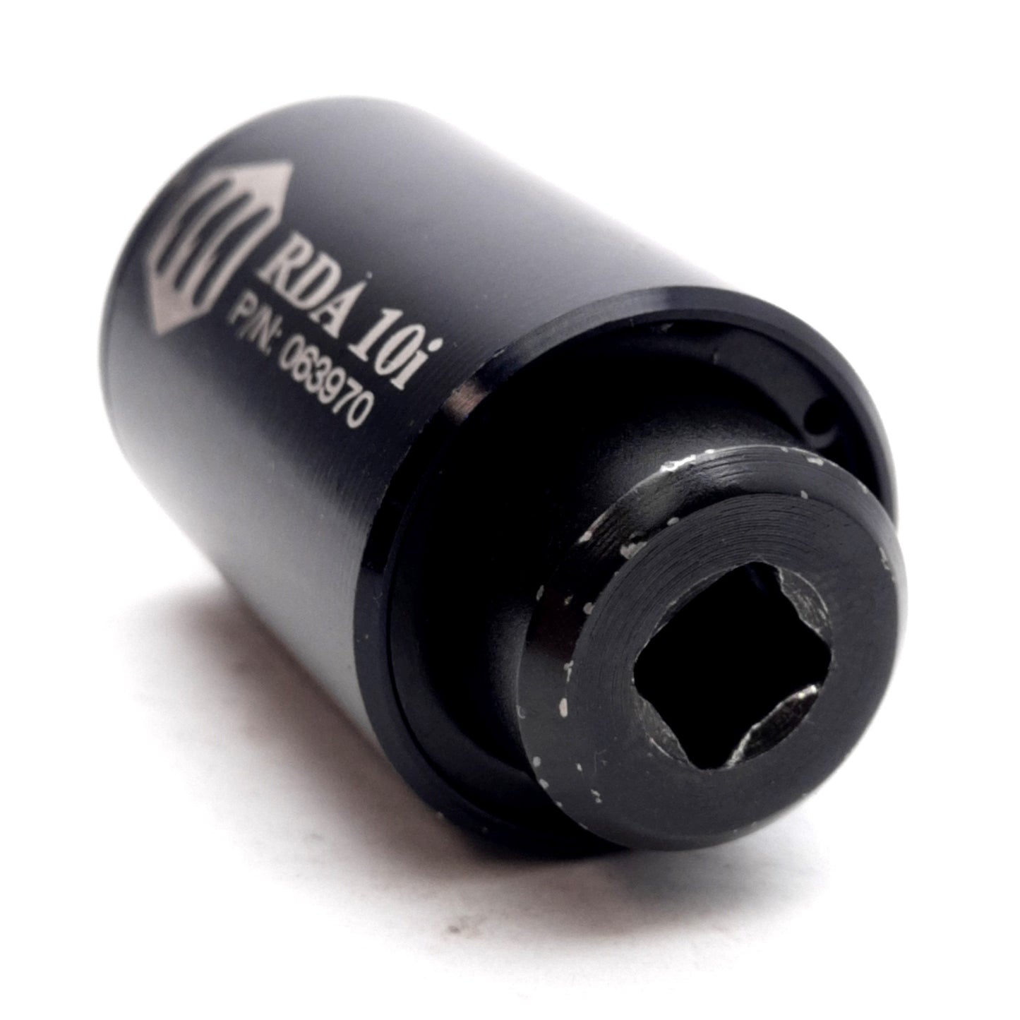 Used Mountz 063970 RDA-10i Run Down Adapter, 1-10lbf.in, 1/4in Square Drive